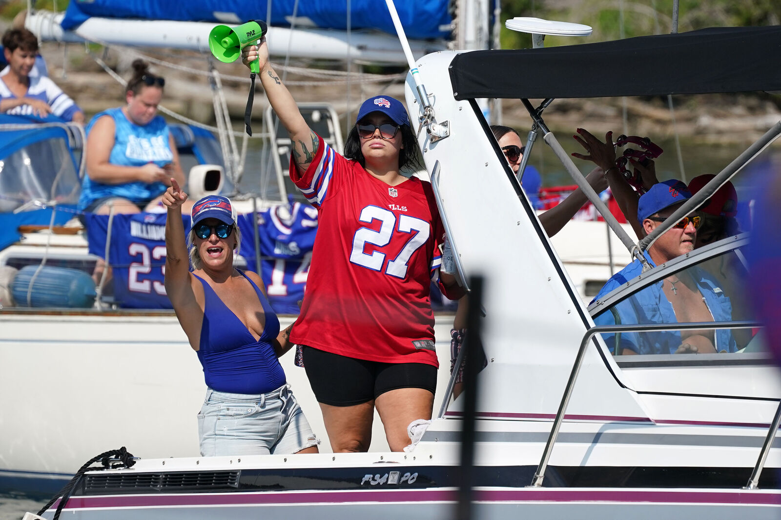 Bills Mafia Boat Parade